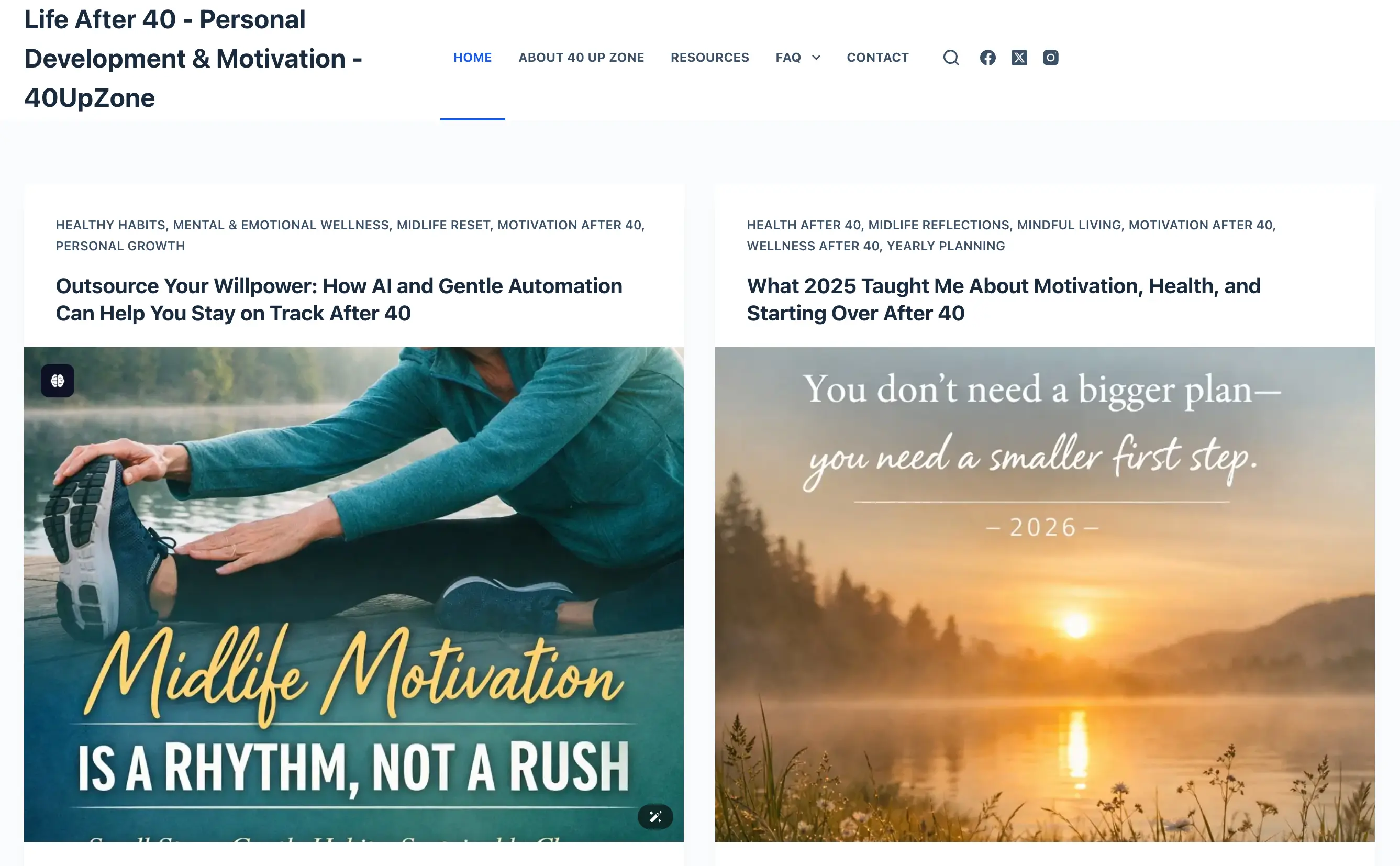 40 Up Zone - Fitness & Wellness