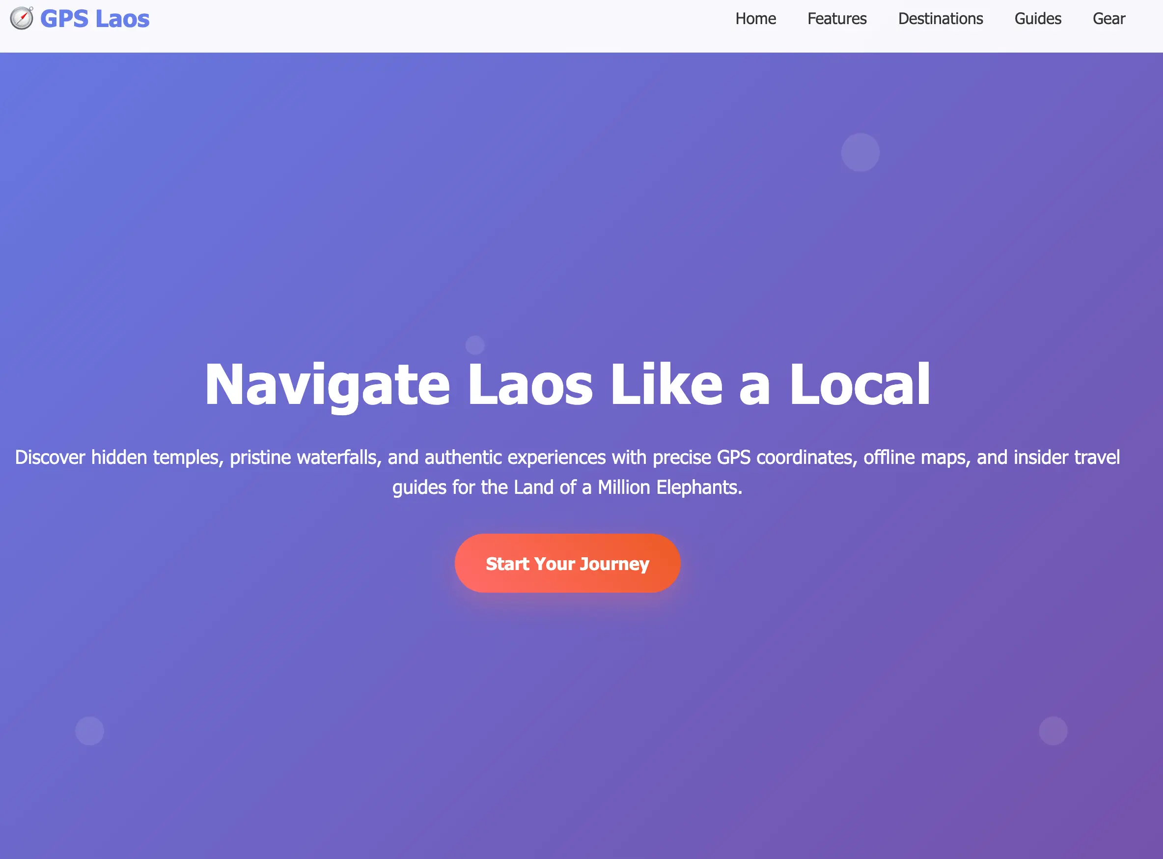 GPS Laos - Navigation Services
